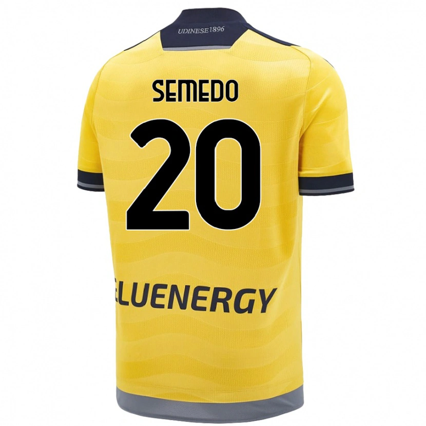 Danxen Damen Vivaldo Semedo #20 Golden Auswärtstrikot Trikot 2024/25 T-Shirt