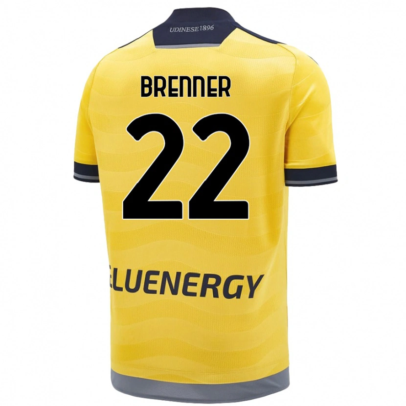 Danxen Damen Brenner #22 Golden Auswärtstrikot Trikot 2024/25 T-Shirt