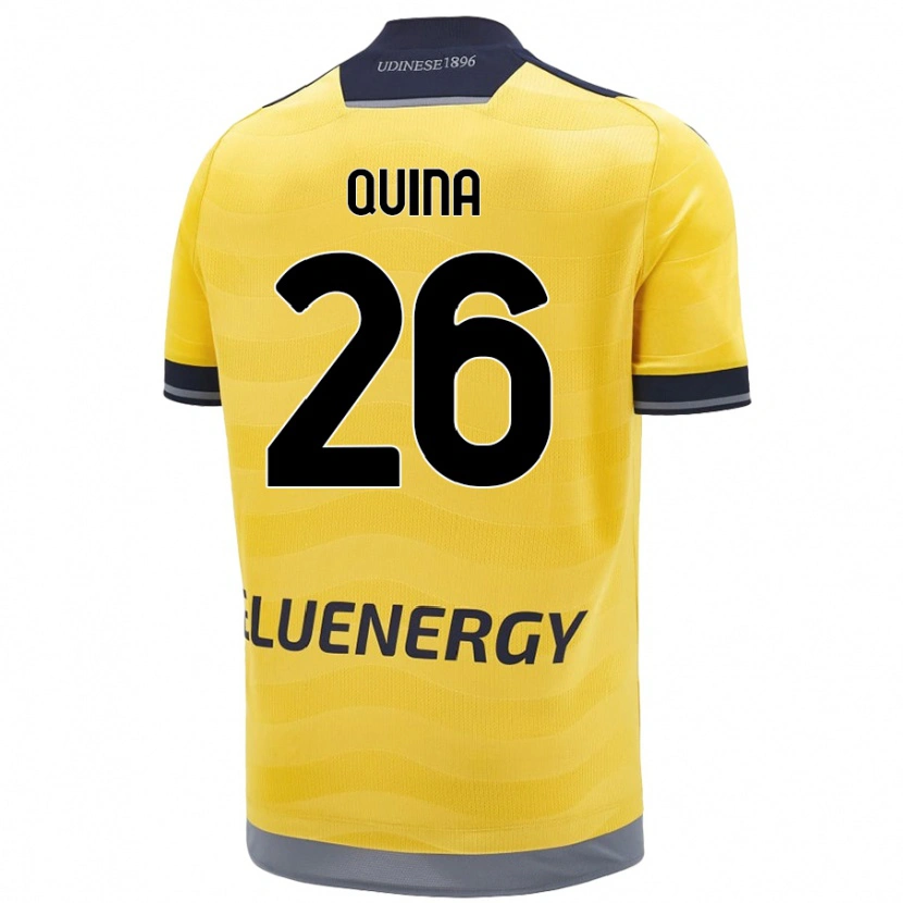 Danxen Damen Domingos Quina #26 Golden Auswärtstrikot Trikot 2024/25 T-Shirt