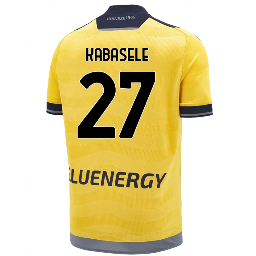 Danxen Damen Christian Kabasele #27 Golden Auswärtstrikot Trikot 2024/25 T-Shirt