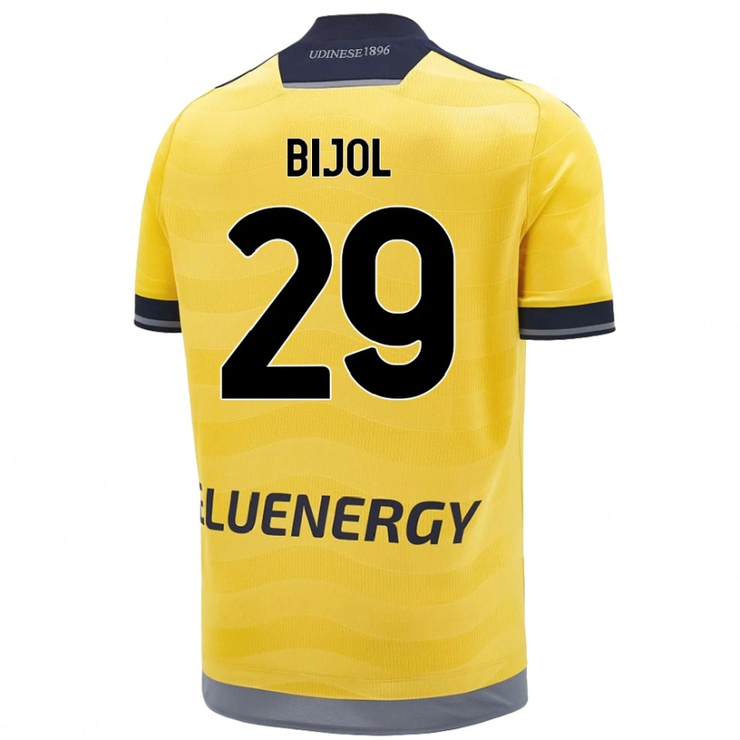 Danxen Damen Jaka Bijol #29 Golden Auswärtstrikot Trikot 2024/25 T-Shirt