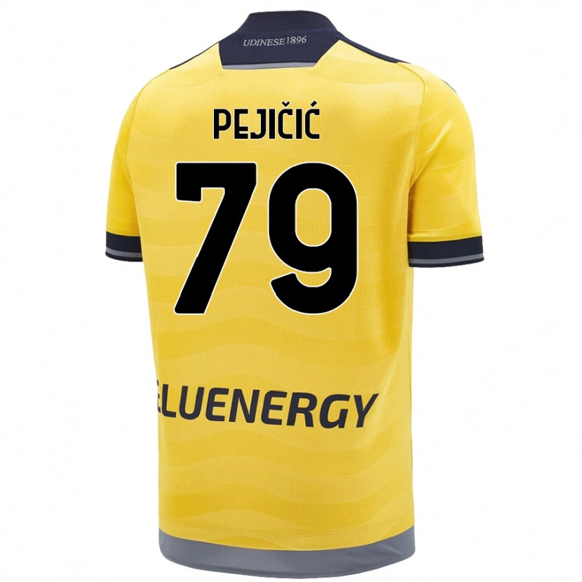 Danxen Damen David Pejičić #79 Golden Auswärtstrikot Trikot 2024/25 T-Shirt