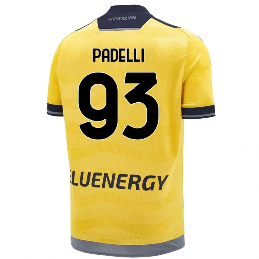 Danxen Damen Daniele Padelli #93 Golden Auswärtstrikot Trikot 2024/25 T-Shirt