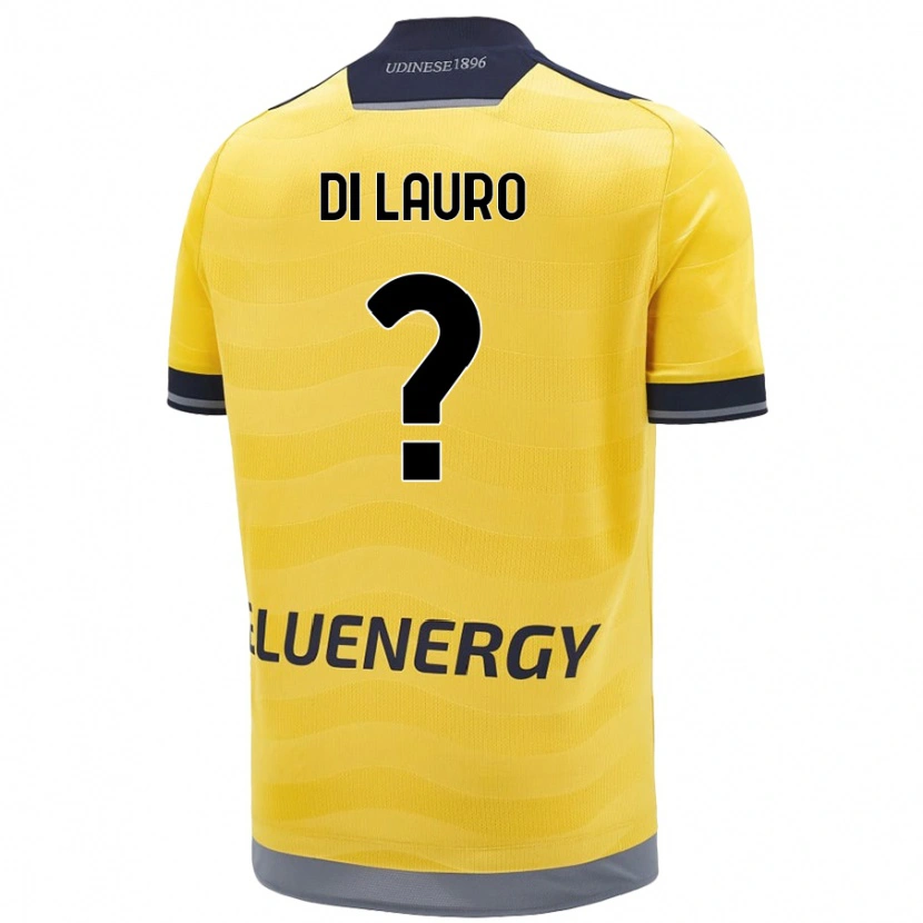 Danxen Damen Rosario Di Lauro #0 Golden Auswärtstrikot Trikot 2024/25 T-Shirt