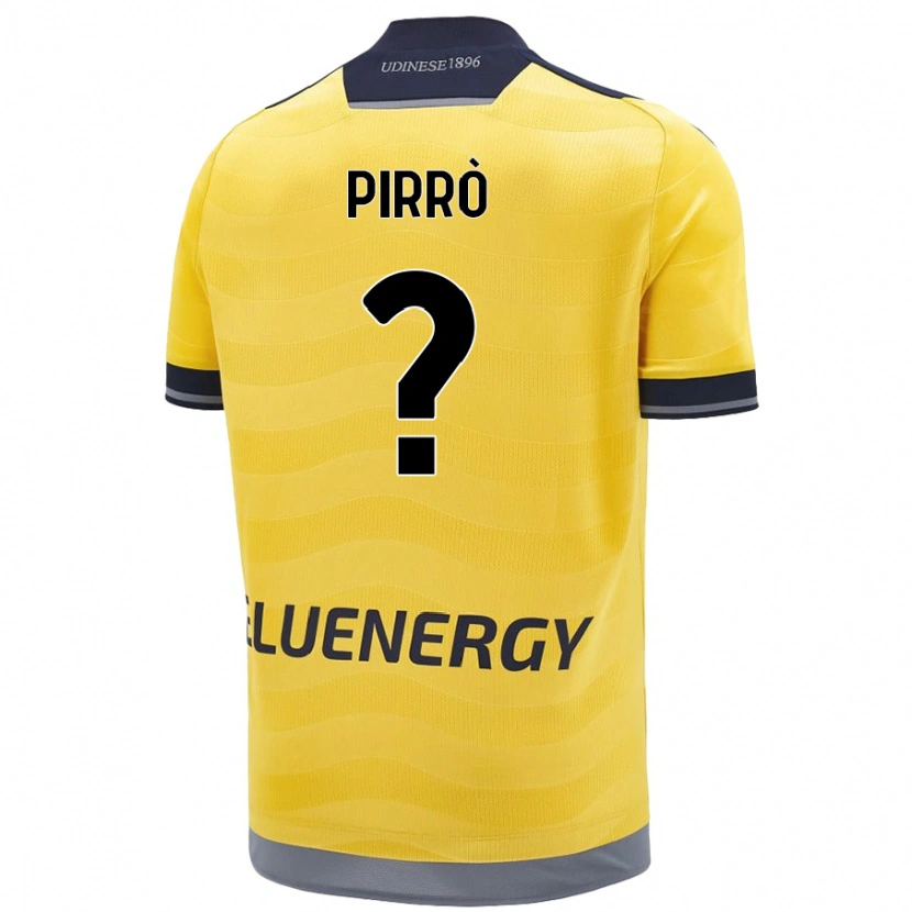Danxen Damen Antonio Pirrò #0 Golden Auswärtstrikot Trikot 2024/25 T-Shirt