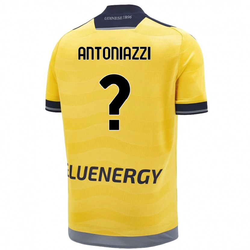 Danxen Damen Samuele Antoniazzi #0 Golden Auswärtstrikot Trikot 2024/25 T-Shirt