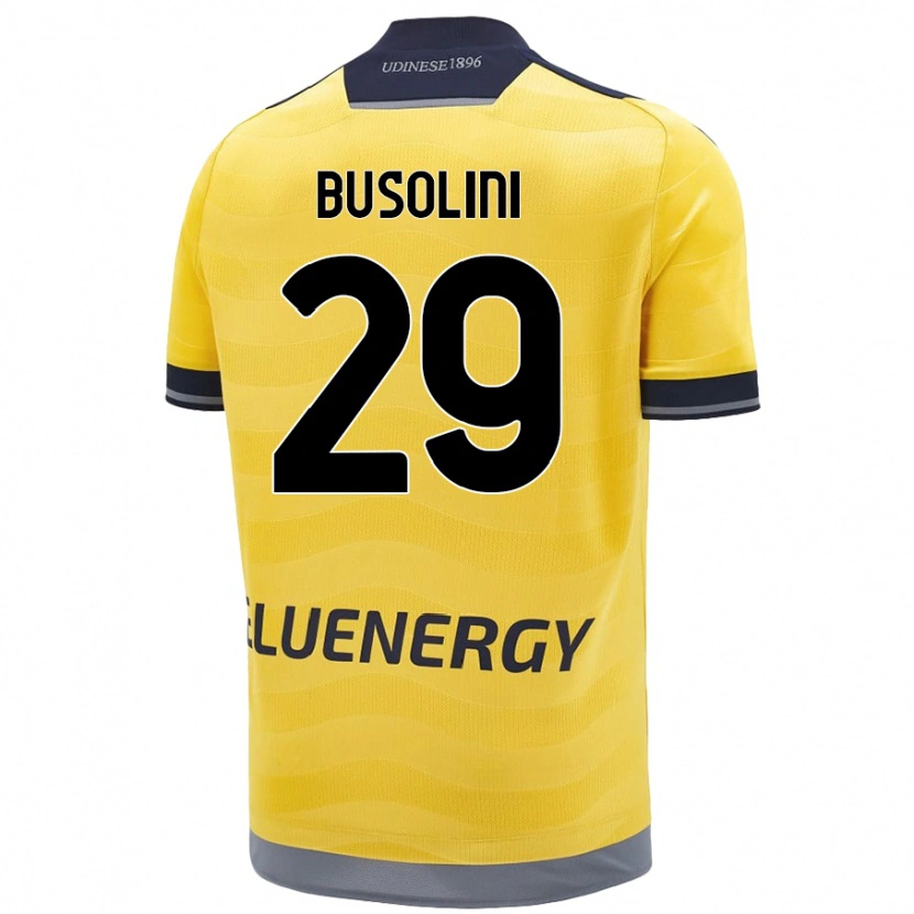 Danxen Damen Alessandro Busolini #29 Golden Auswärtstrikot Trikot 2024/25 T-Shirt