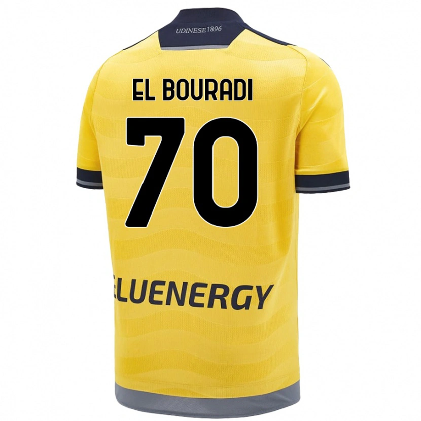 Danxen Damen Walid El Bouradi #70 Golden Auswärtstrikot Trikot 2024/25 T-Shirt