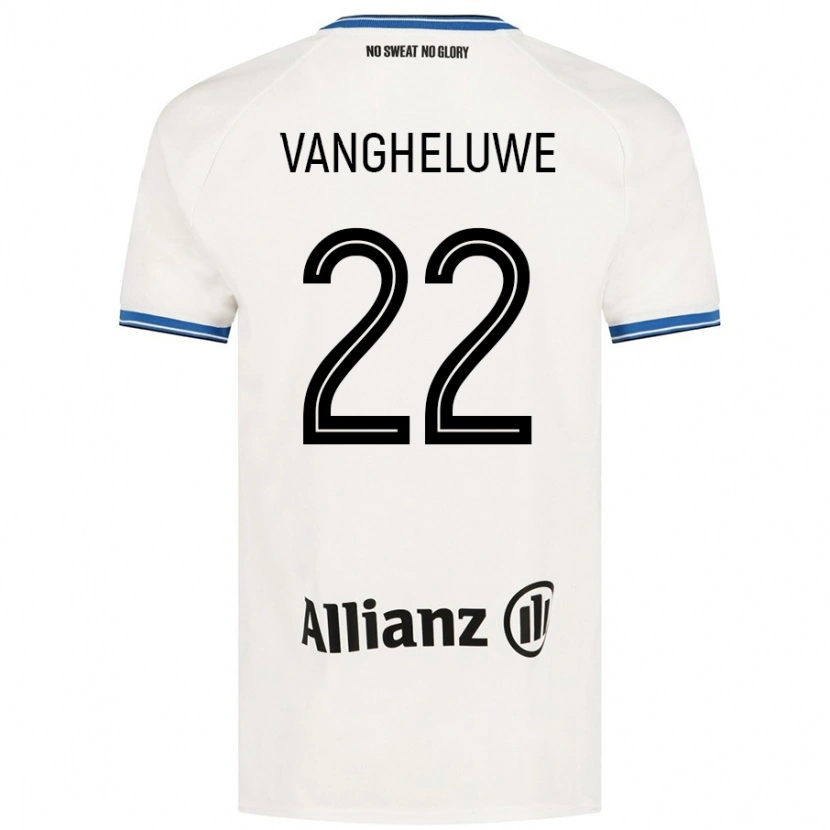 Danxen Damen Jody Vangheluwe #22 Weiß Auswärtstrikot Trikot 2024/25 T-Shirt