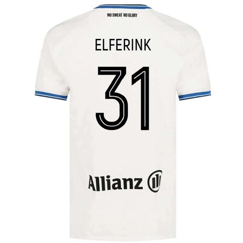 Danxen Damen Marie Elferink #31 Weiß Auswärtstrikot Trikot 2024/25 T-Shirt