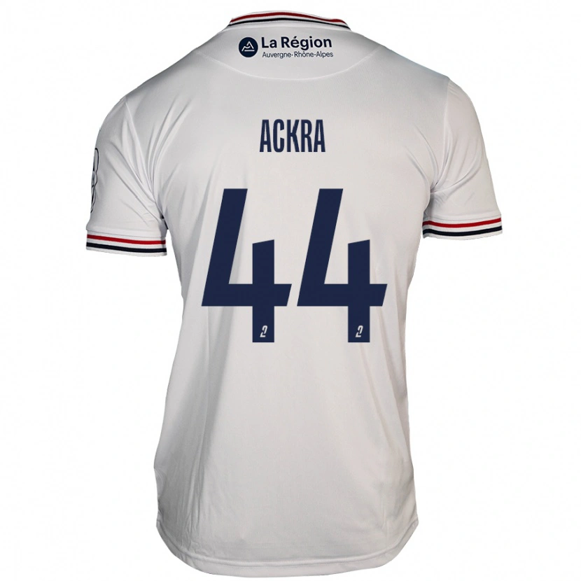 Danxen Damen Allan Ackra #44 Weiß Auswärtstrikot Trikot 2024/25 T-Shirt