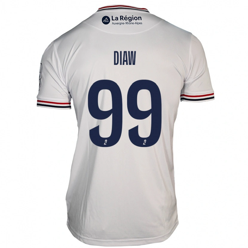 Danxen Damen Mory Diaw #99 Weiß Auswärtstrikot Trikot 2024/25 T-Shirt