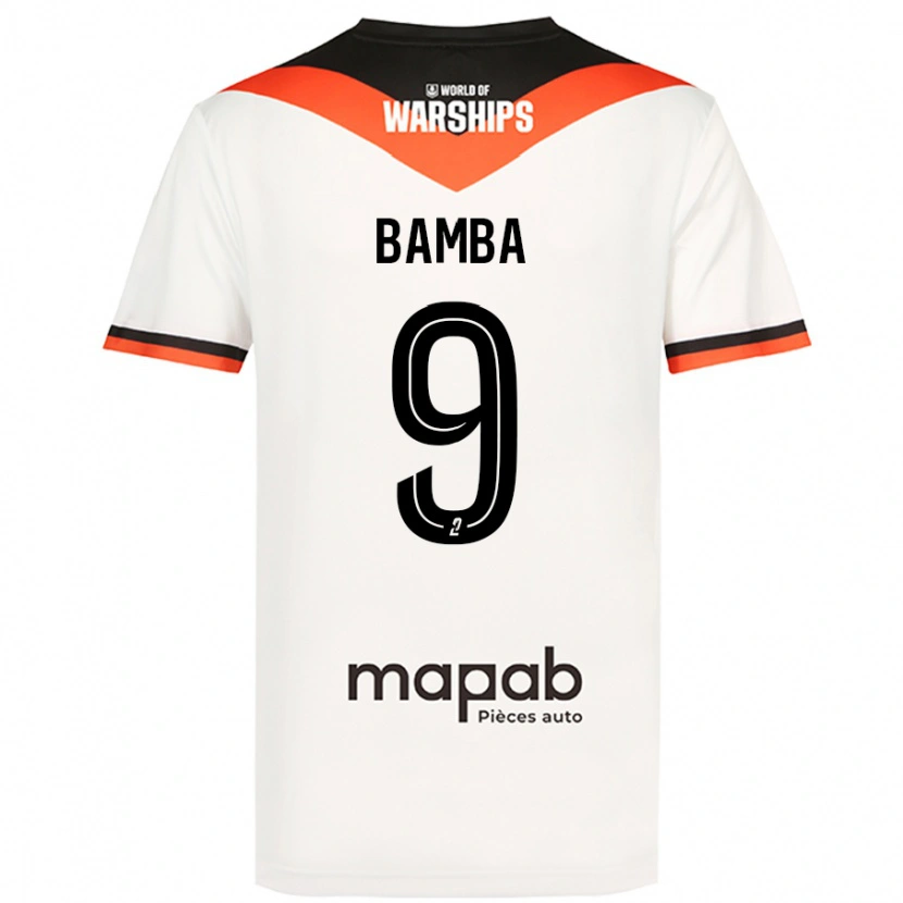 Danxen Damen Mohamed Bamba #9 Weiß Auswärtstrikot Trikot 2024/25 T-Shirt
