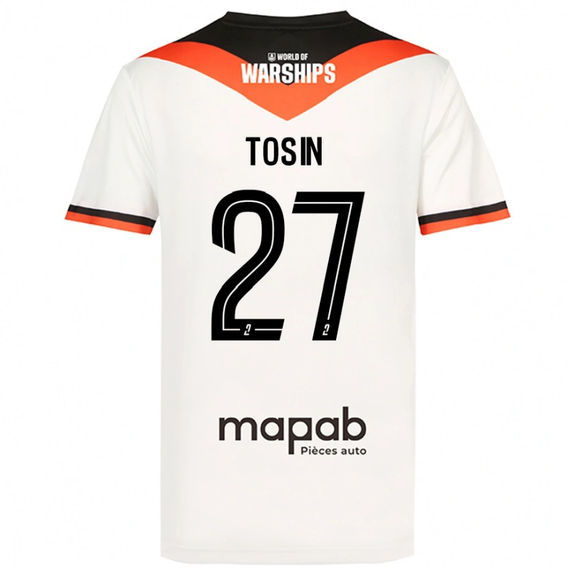 Danxen Damen Aiyegun Tosin #27 Weiß Auswärtstrikot Trikot 2024/25 T-Shirt