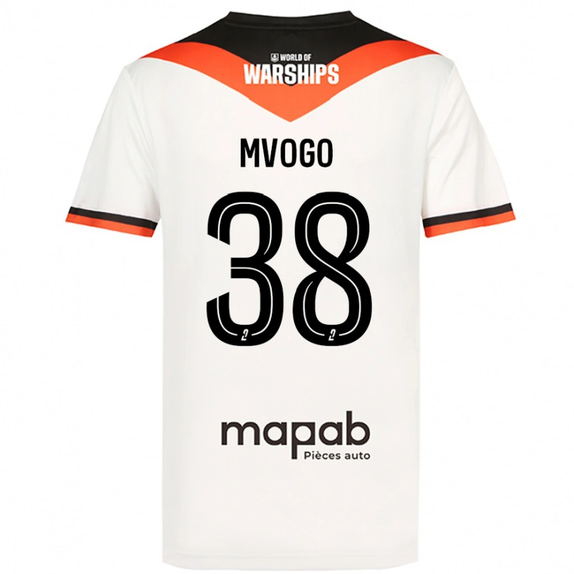 Danxen Damen Yvon Mvogo #38 Weiß Auswärtstrikot Trikot 2024/25 T-Shirt