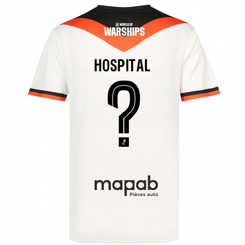 Danxen Damen Alex Hospital #0 Weiß Auswärtstrikot Trikot 2024/25 T-Shirt