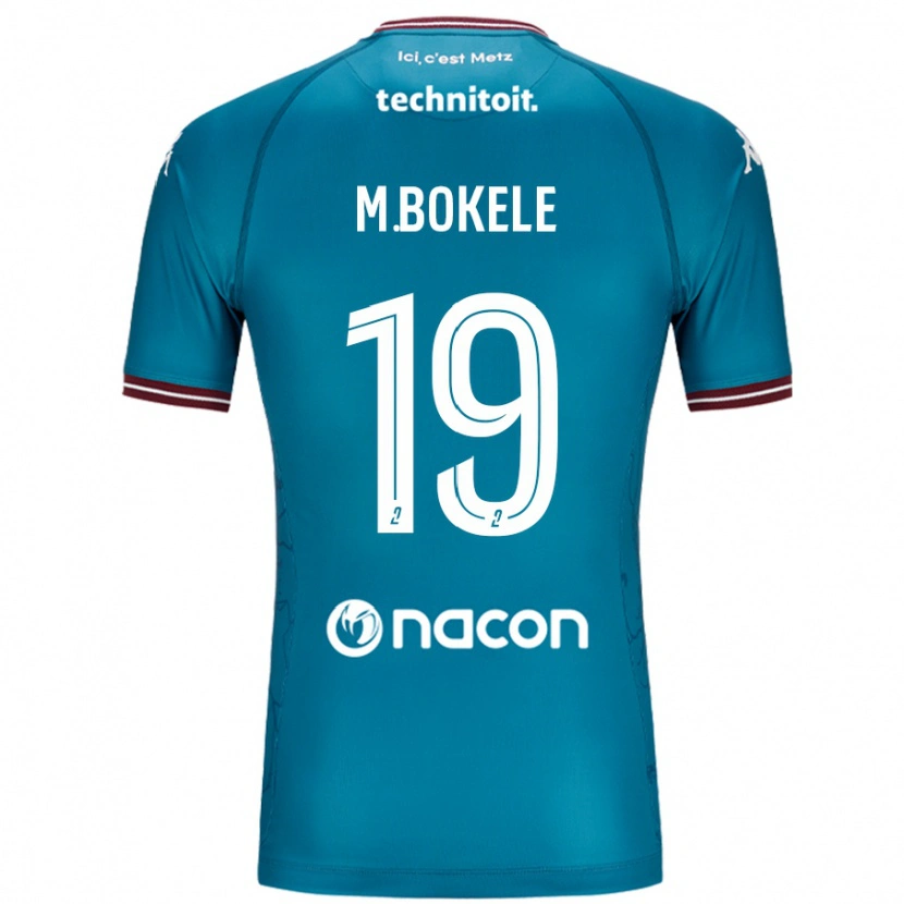 Danxen Damen Morgan Bokele #19 Blau Petrol Auswärtstrikot Trikot 2024/25 T-Shirt