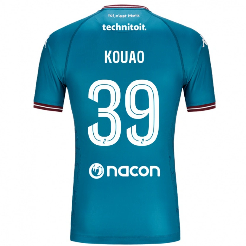 Danxen Damen Koffi Kouao #39 Blau Petrol Auswärtstrikot Trikot 2024/25 T-Shirt