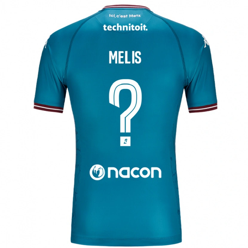 Danxen Damen Antonin Melis #0 Blau Petrol Auswärtstrikot Trikot 2024/25 T-Shirt