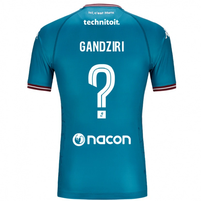 Danxen Damen Kimi Gandziri #0 Blau Petrol Auswärtstrikot Trikot 2024/25 T-Shirt