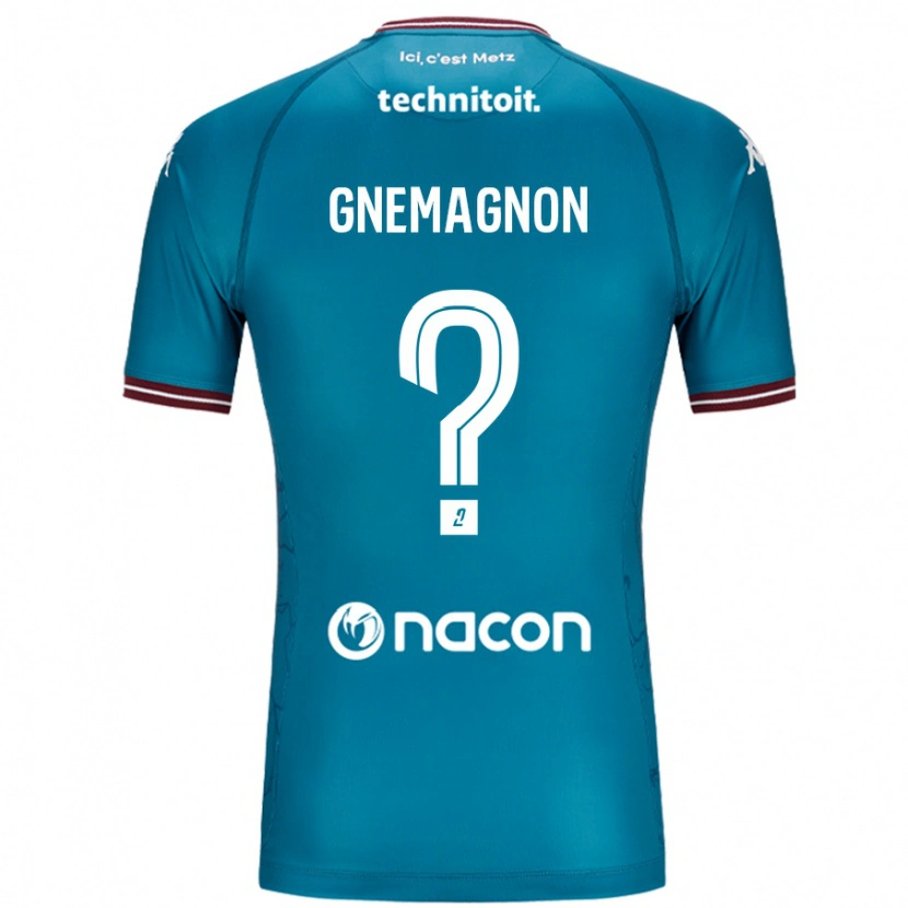 Danxen Damen Mahi Gnemagnon #0 Blau Petrol Auswärtstrikot Trikot 2024/25 T-Shirt