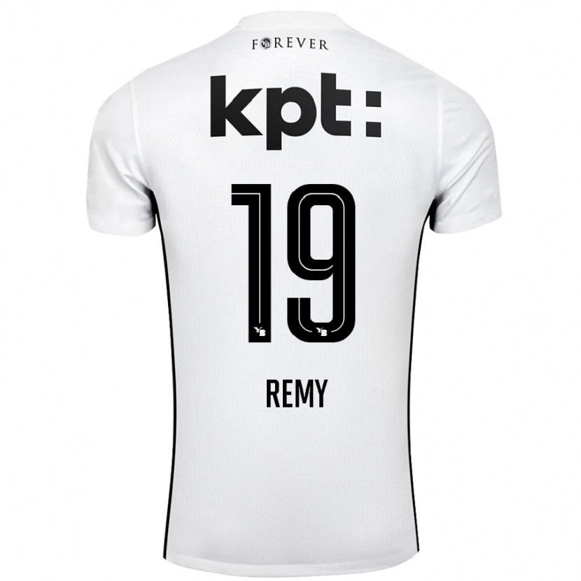 Danxen Damen Audrey Remy #19 Weiß Schwarz Auswärtstrikot Trikot 2024/25 T-Shirt