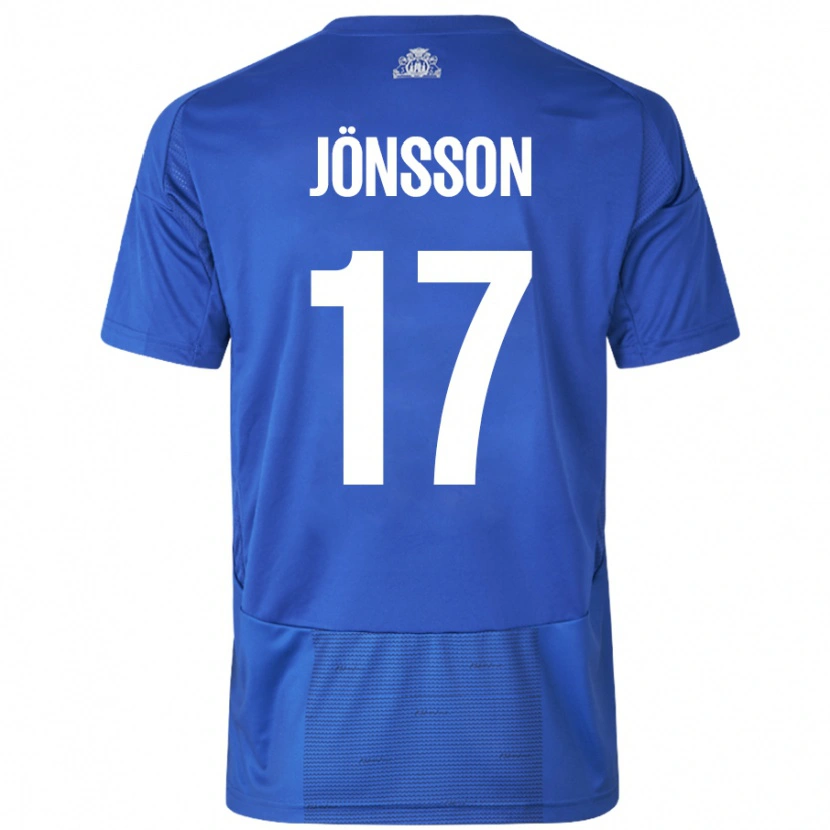 Danxen Damen Neo Jönsson #17 Weiß Blau Auswärtstrikot Trikot 2024/25 T-Shirt