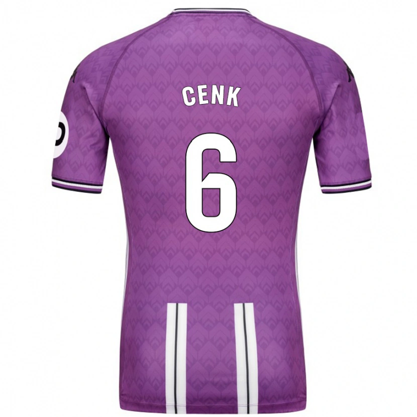 Danxen Herren Cenk Özkacar #6 Violett Weiß Heimtrikot Trikot 2024/25 T-Shirt