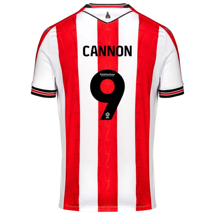 Danxen Herren Tom Cannon #9 Rot Weiß Heimtrikot Trikot 2024/25 T-Shirt