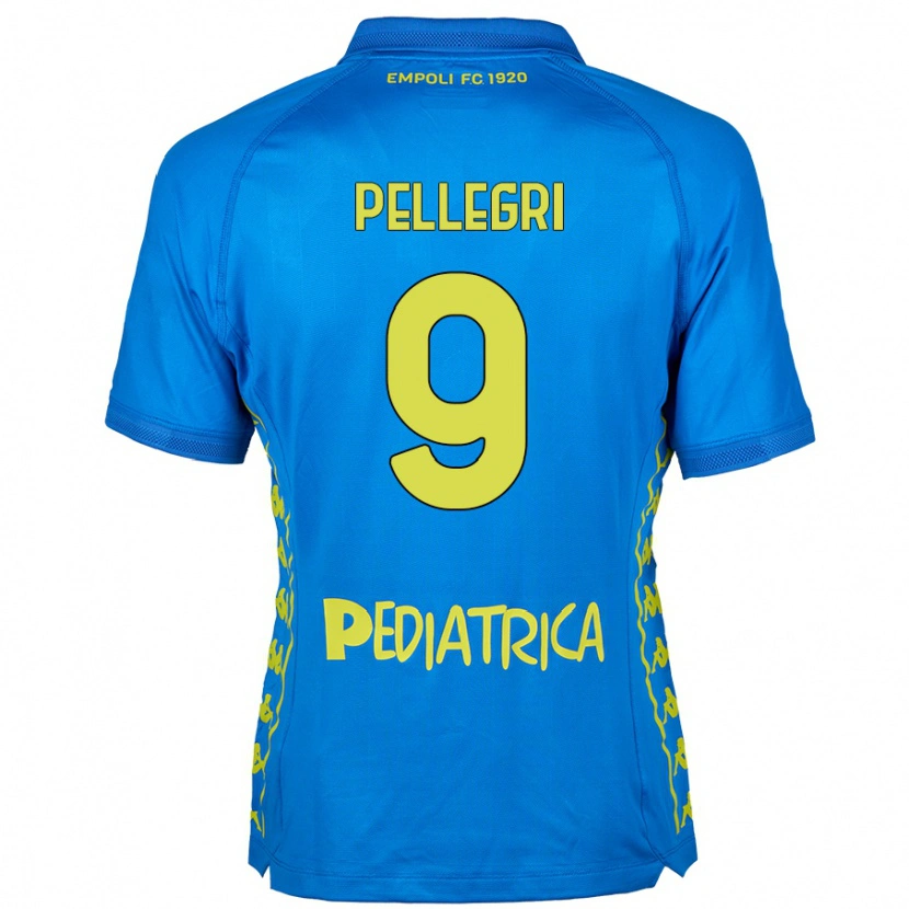 Danxen Herren Pietro Pellegri #9 Blau Heimtrikot Trikot 2024/25 T-Shirt