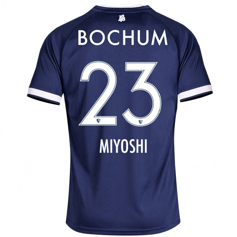 Danxen Herren Koji Miyoshi #23 Dunkelblau Heimtrikot Trikot 2024/25 T-Shirt