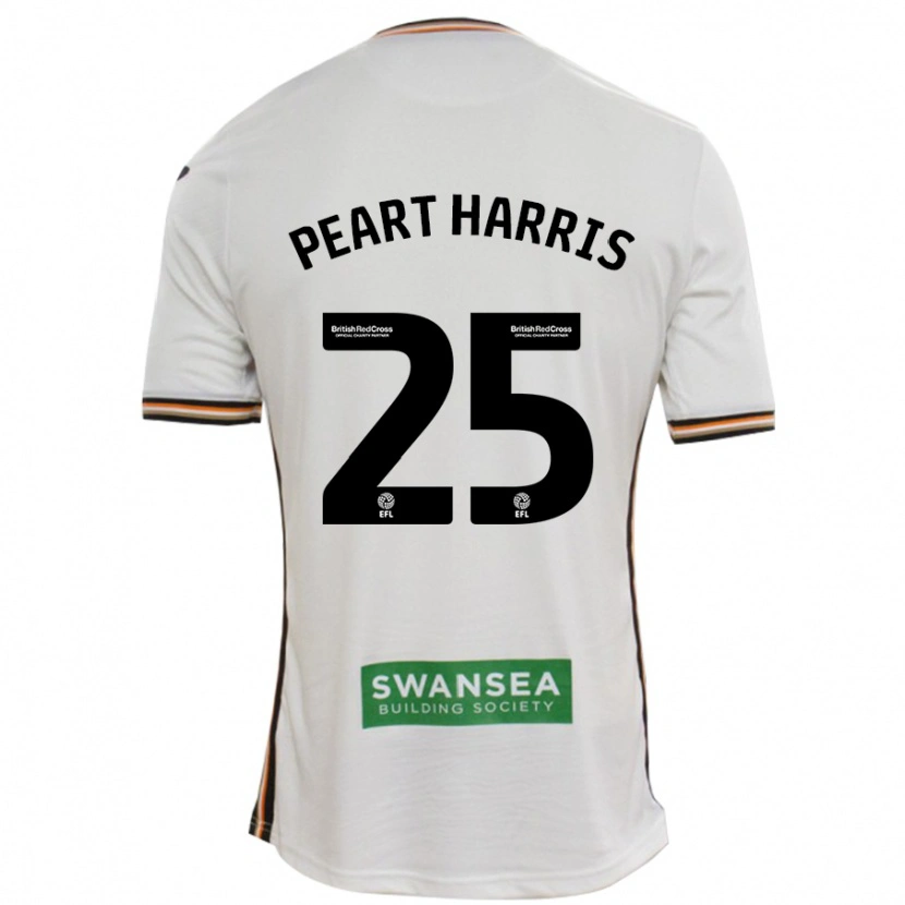Danxen Herren Myles Peart-Harris #25 Rot Weiß Heimtrikot Trikot 2024/25 T-Shirt