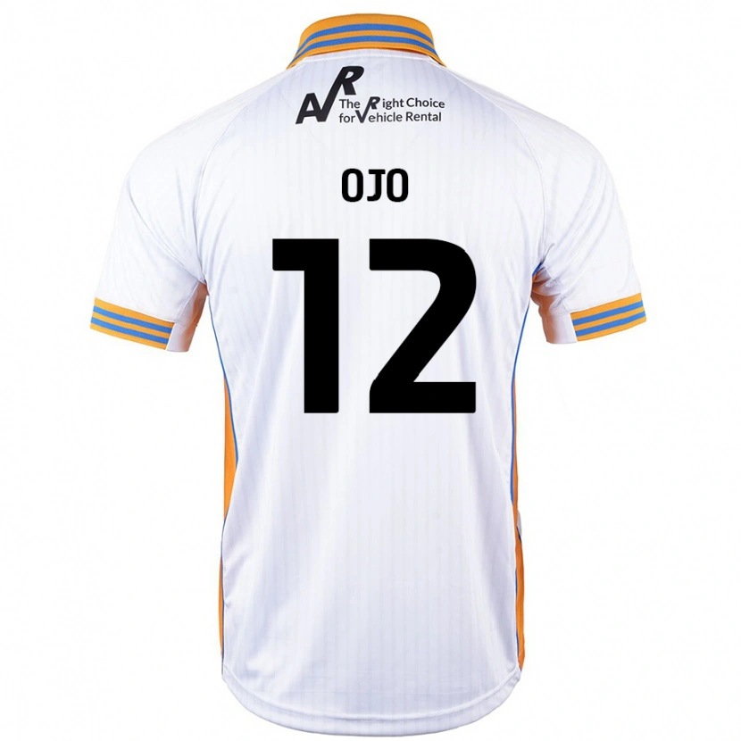 Danxen Herren Funso Ojo #12 Weiß Auswärtstrikot Trikot 2024/25 T-Shirt
