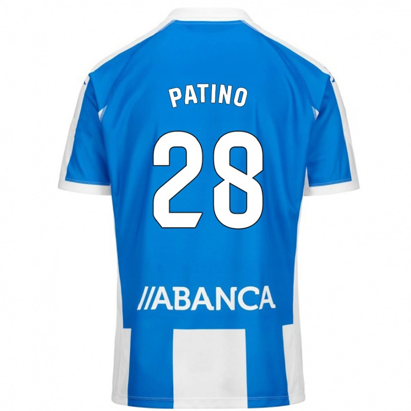 Danxen Damen Charlie Patino #28 Blau Weiß Heimtrikot Trikot 2024/25 T-Shirt