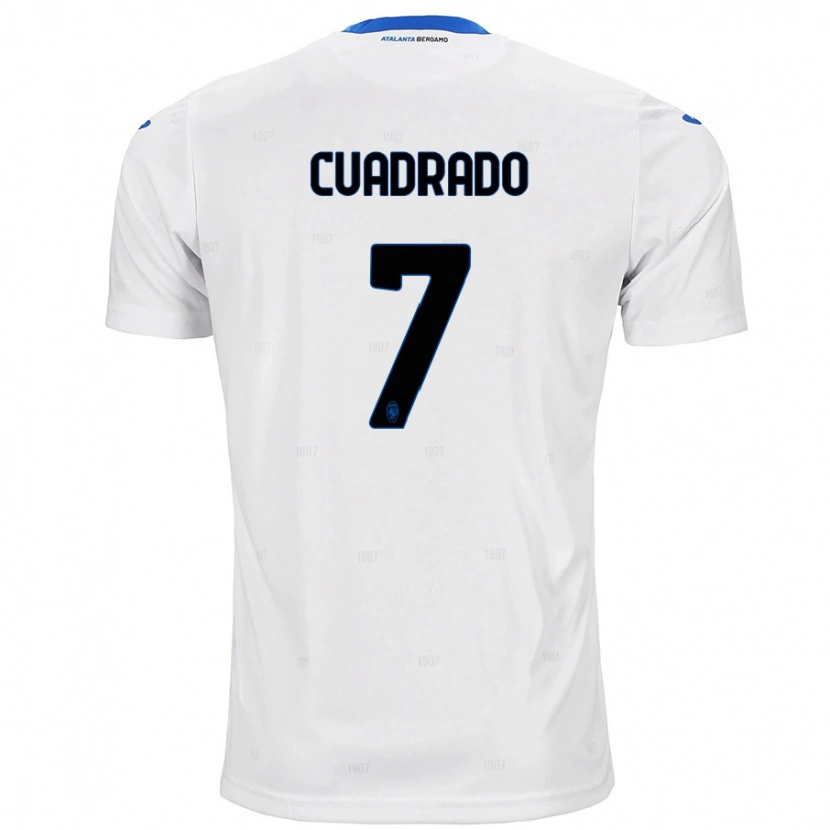 Danxen Damen Juan Cuadrado #7 Weiß Auswärtstrikot Trikot 2024/25 T-Shirt