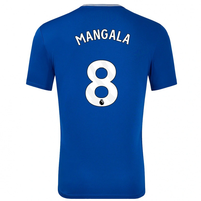 Danxen Damen Orel Mangala #8 Blau Mit Heimtrikot Trikot 2024/25 T-Shirt