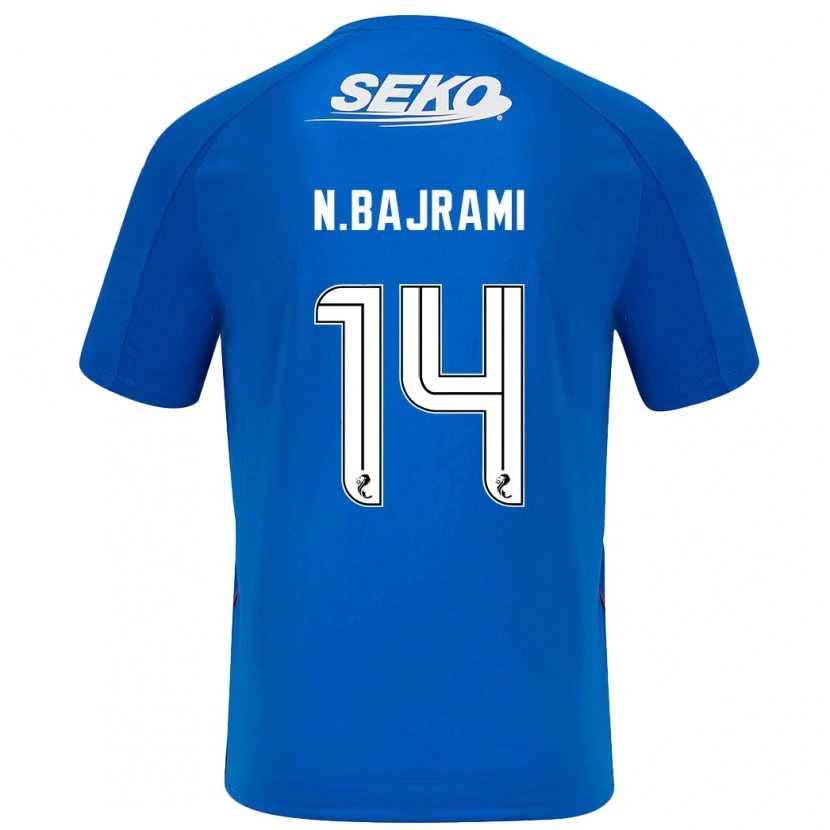 Danxen Damen Nedim Bajrami #14 Dunkelblau Heimtrikot Trikot 2024/25 T-Shirt