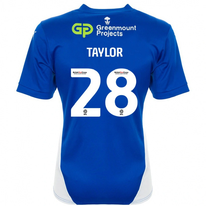 Danxen Damen Dale Taylor #28 Blau Weiß Heimtrikot Trikot 2024/25 T-Shirt