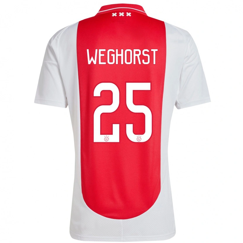 Danxen Damen Wout Weghorst #25 Rot Weiß Heimtrikot Trikot 2024/25 T-Shirt