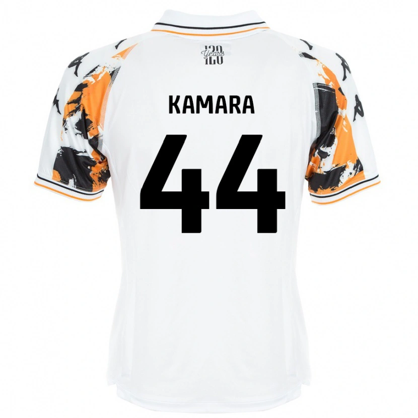 Danxen Damen Abu Kamara #44 Weiß Auswärtstrikot Trikot 2024/25 T-Shirt